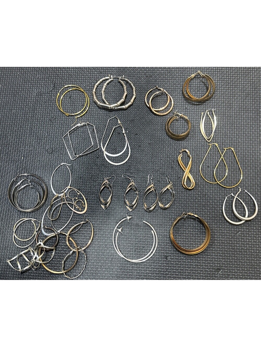 Lot of 17 Pairs Vintage Pierced Earrings + 18 Singles | Crafters And Makers